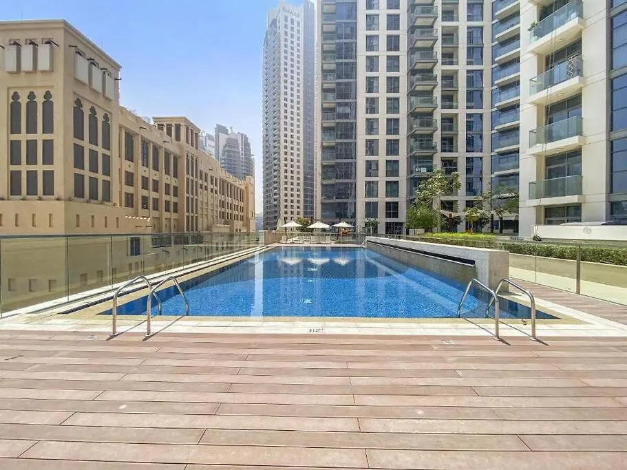 Apartament The Lavish Art House With Full Burj Khalifa View From All Rooms - Amazing Balcony Setup - Infinity Pool - Near Dubai Mall Downtown